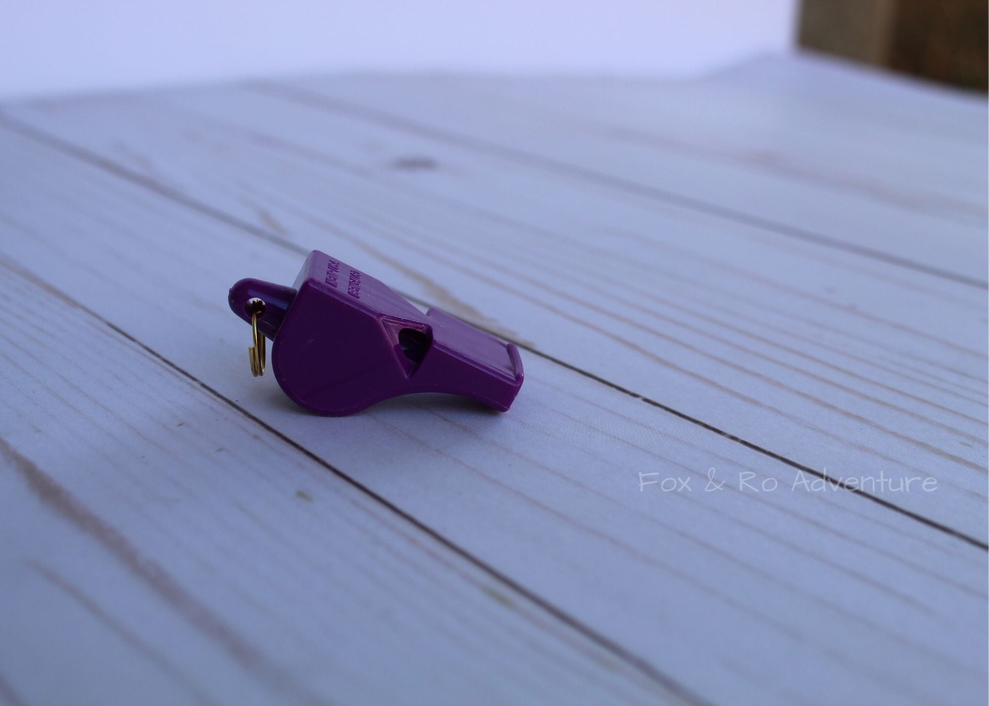 Claire Purple Safety Whistle