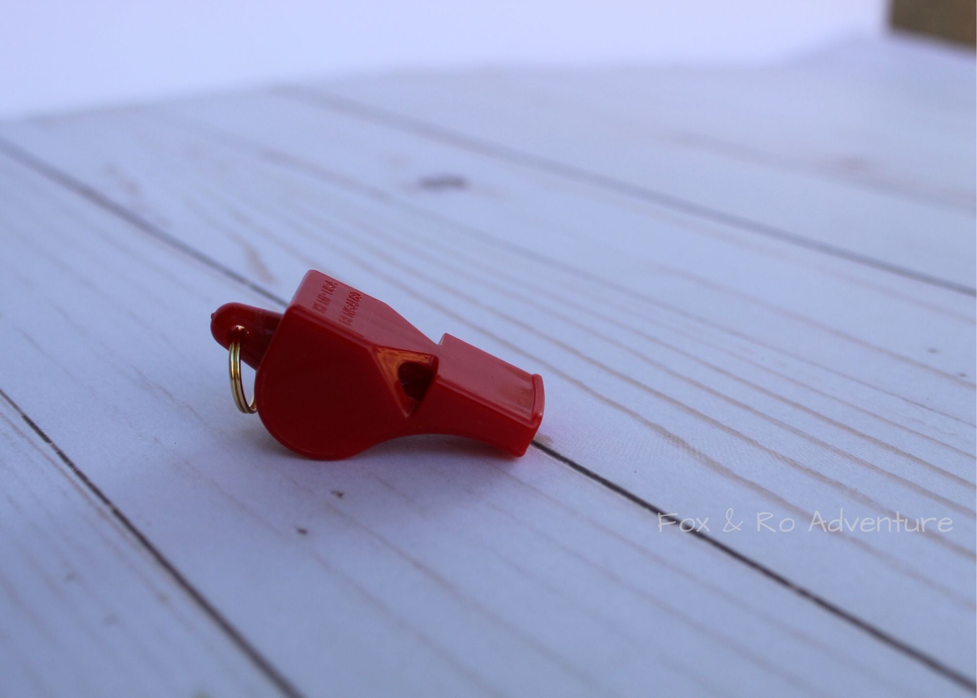 Cherry Red Safety Whistle
