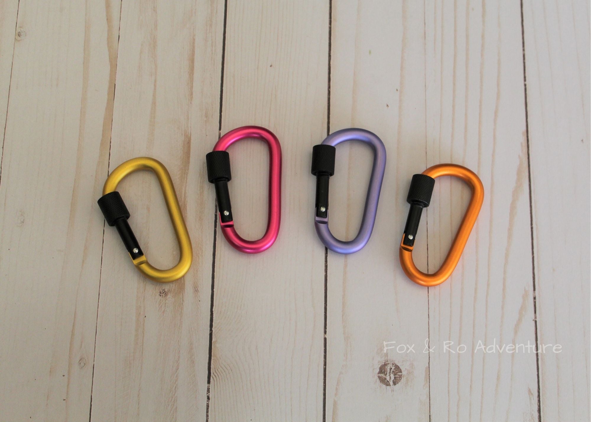 Colored Carabiners- Butterfly Pack