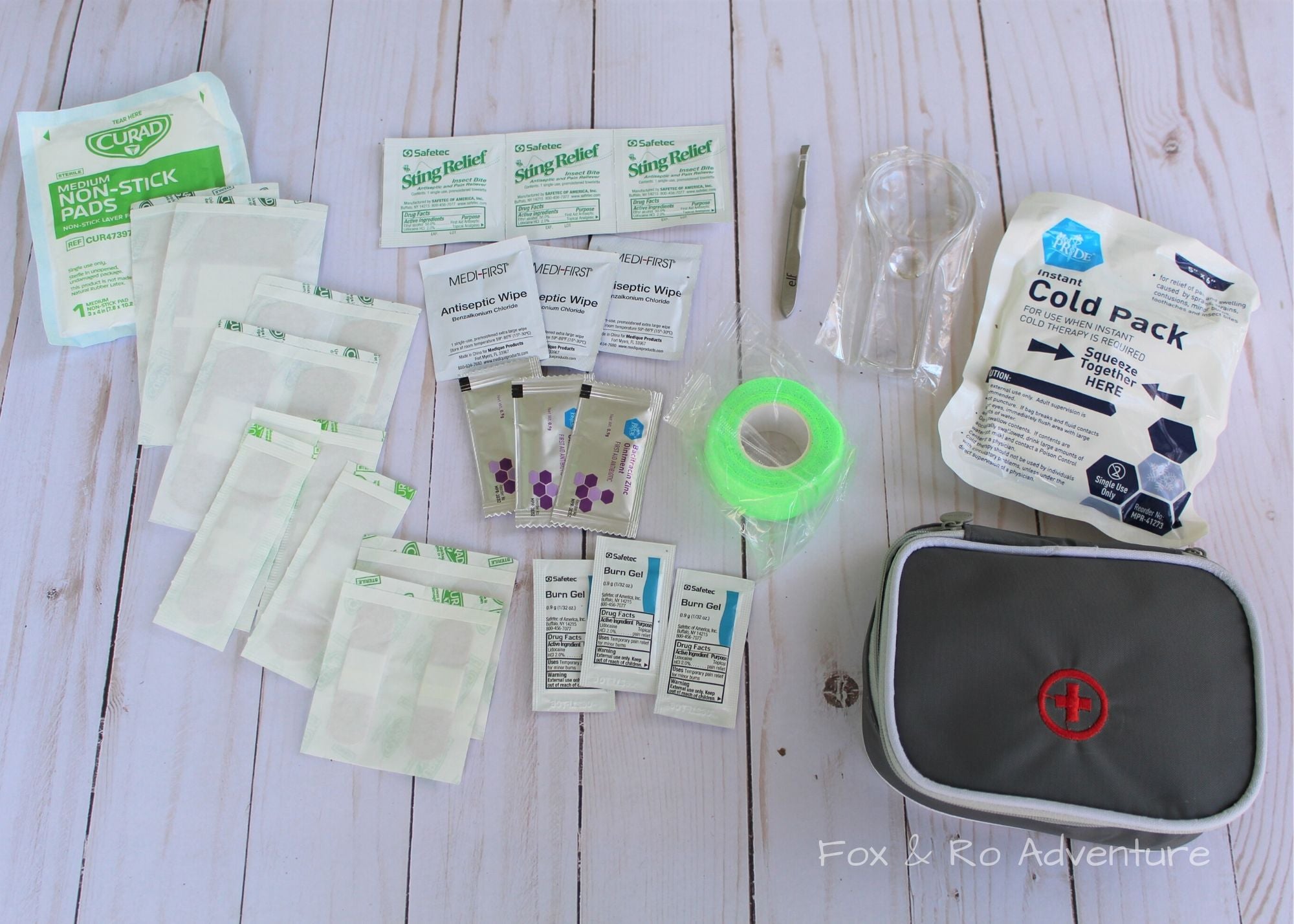 Charcoal First Aid Kit