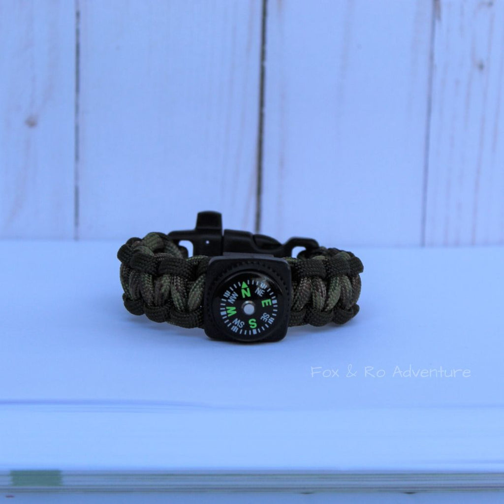 Camouflage Paracord Bracelet for Kids